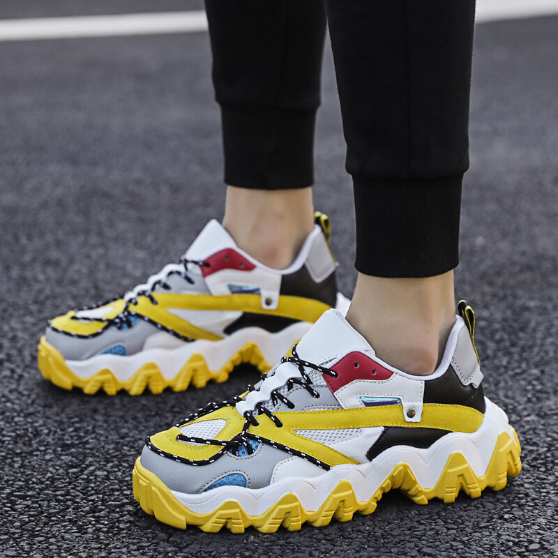 clunky tennis shoes